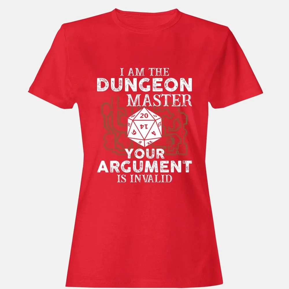 I Am the Dungeon Master – Your Argument Is Invalid - Red - 13