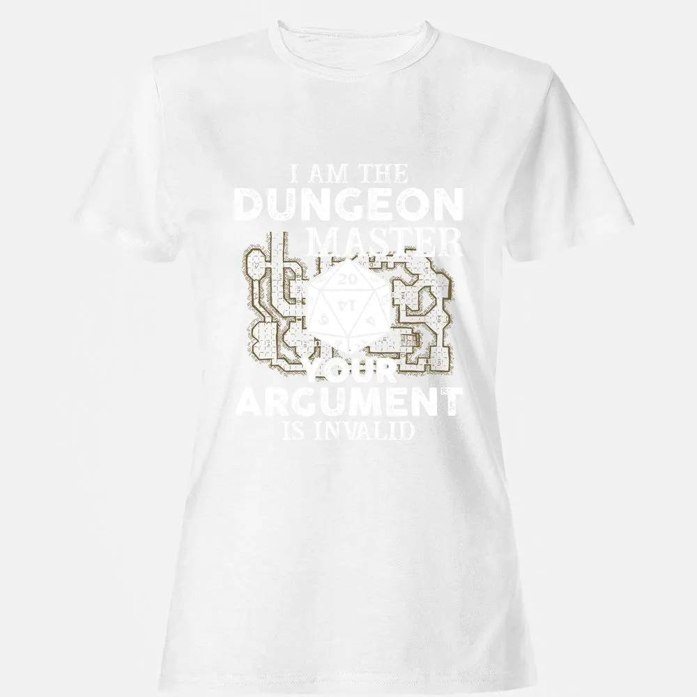 I Am the Dungeon Master – Your Argument Is Invalid - White - 16