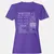 Writer Stats New Women's T-Shirt - Purple - 12