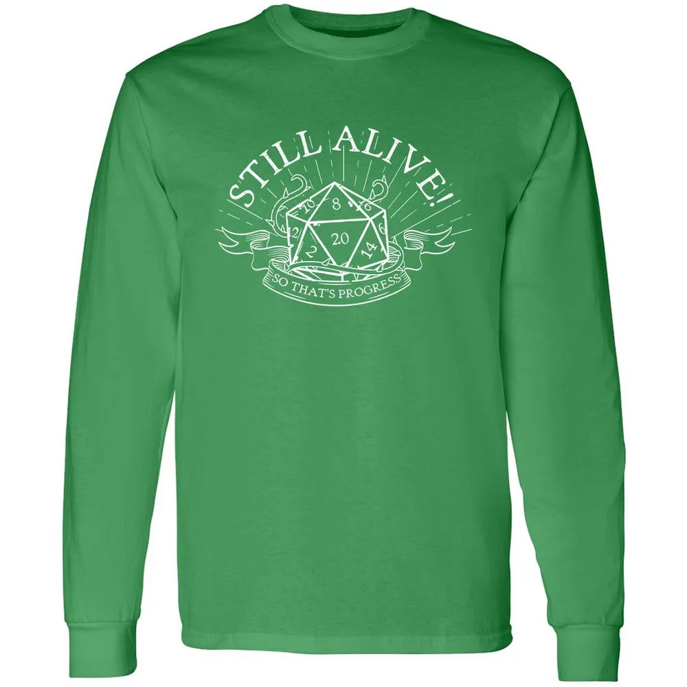 Still Alive So That's Progress - Irish Green - 10