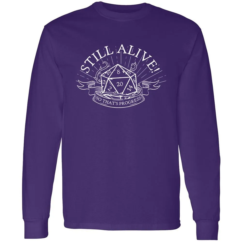 Still Alive So That's Progress - Purple - 13