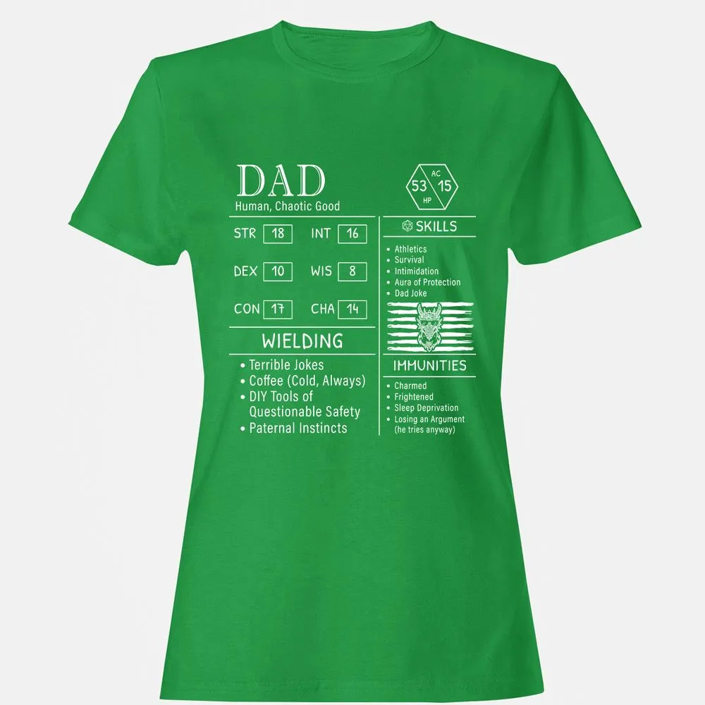 Dad Stats New - Irish Green - 7
