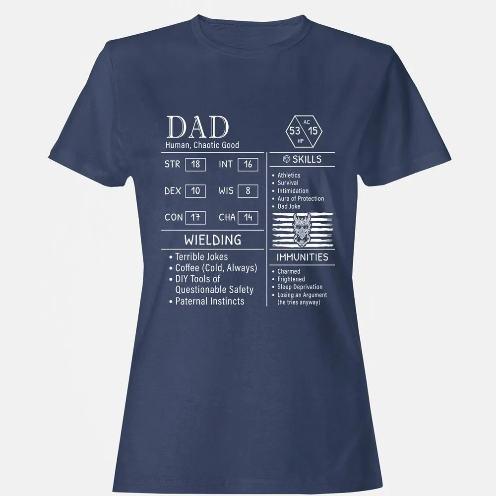 Dad Stats New - Navy - 10