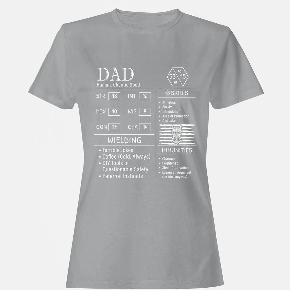 Dad Stats New - Sport Grey - 15