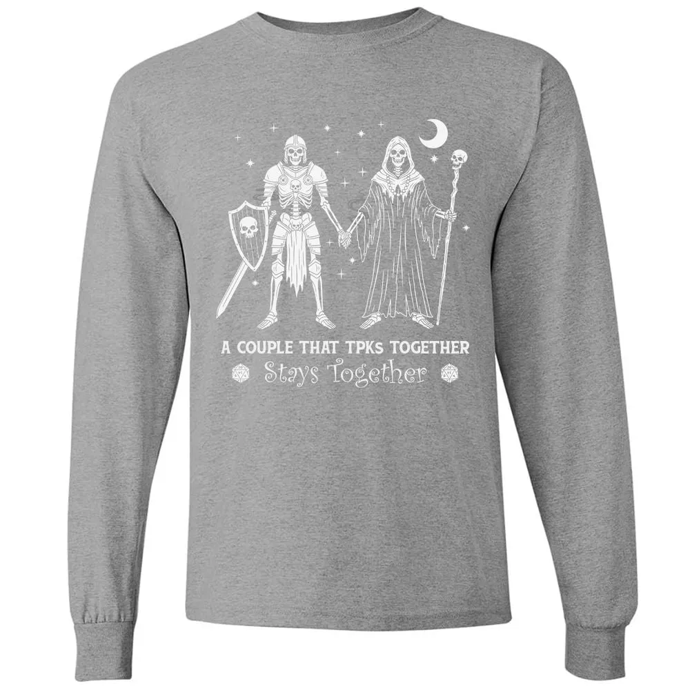 TPK Love – Skeleton Couple - Graphite Heather - 6