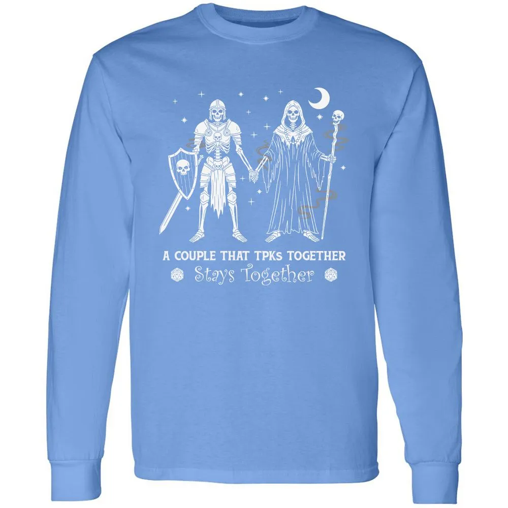 TPK Love – Skeleton Couple - Carolina Blue - 12