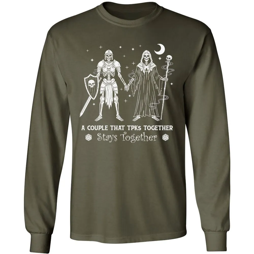 TPK Love – Skeleton Couple - Military Green - 16