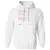 Bartender Stats Classic Unisex Hoodie - White - 11
