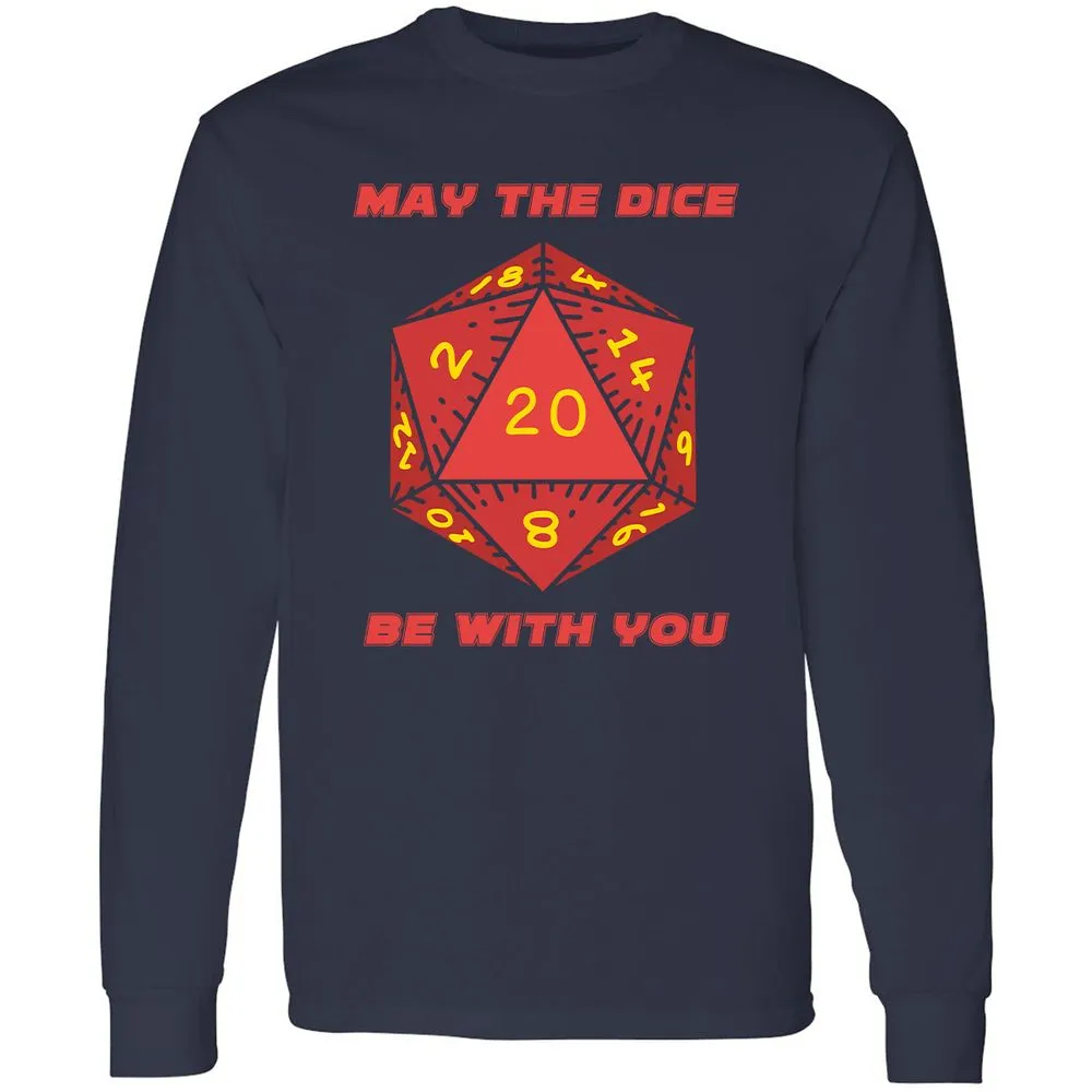 May the Dice Be With You - Navy - 2