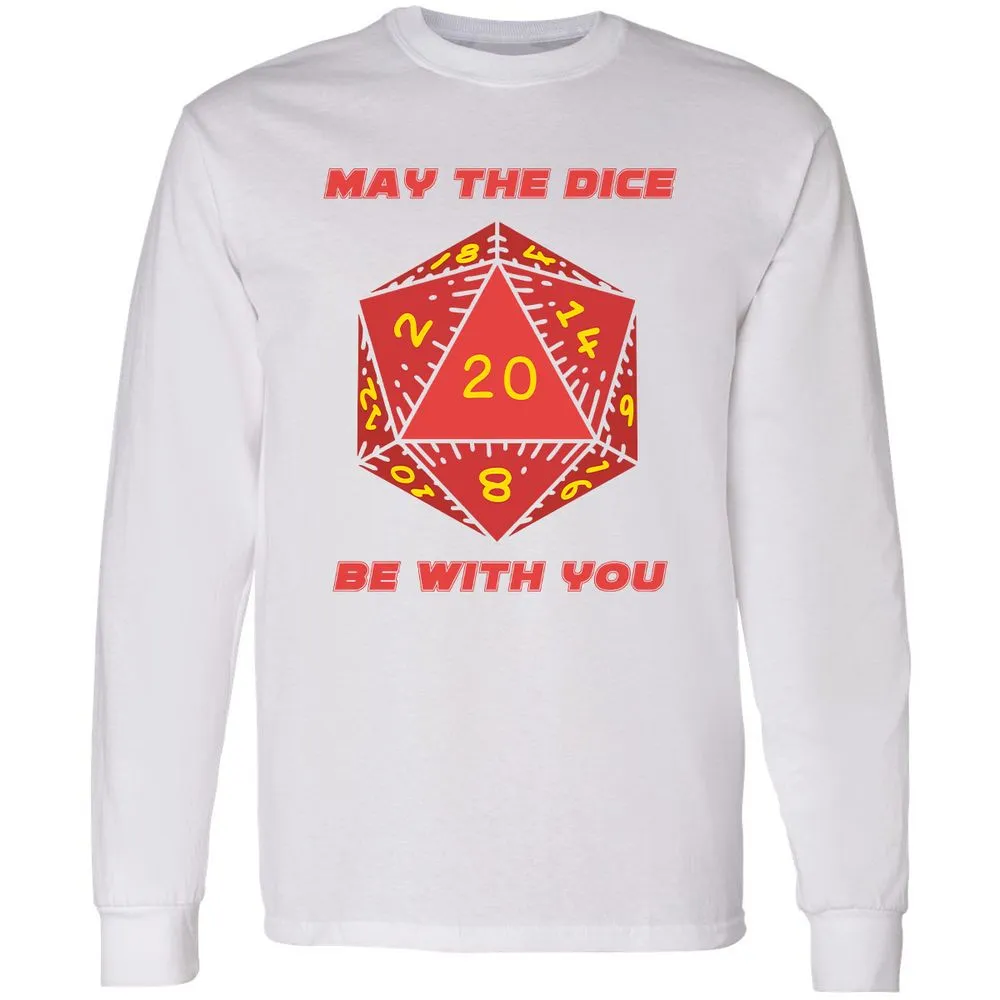 May the Dice Be With You - White - 5
