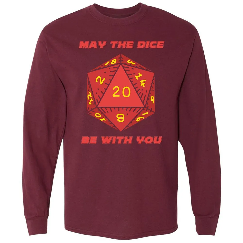 May the Dice Be With You - Maroon - 11