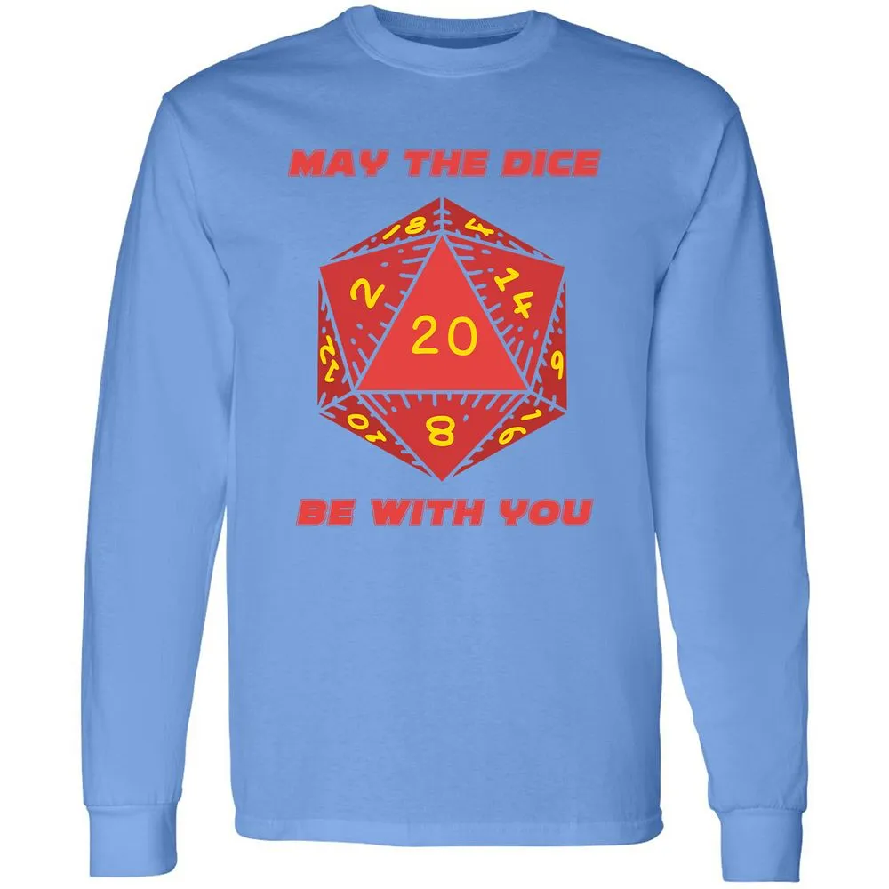 May the Dice Be With You - Carolina Blue - 12
