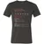 Bartender Stats Unisex V-Neck T-Shirt - Dark Grey Heather - 8