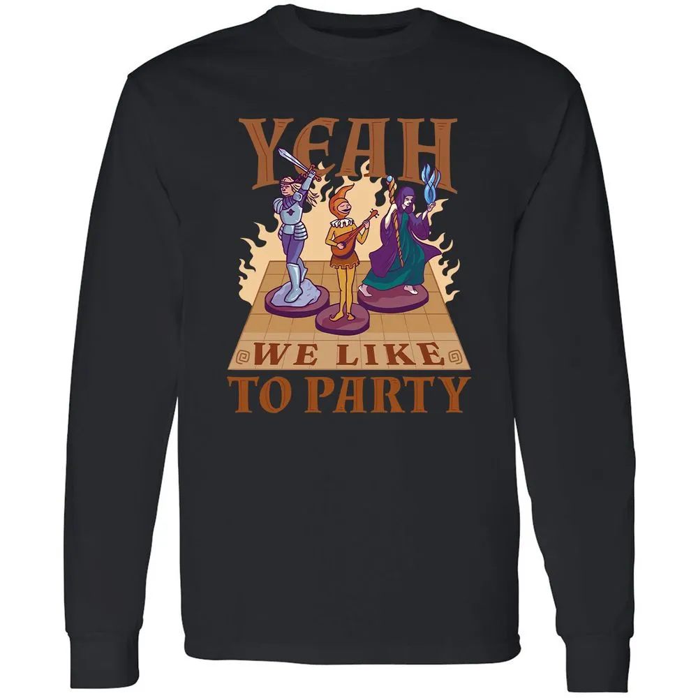 Yeah We Like to Party - Black - 1