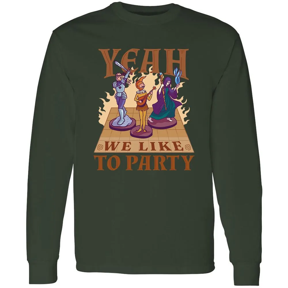 Yeah We Like to Party - Forest Green - 4