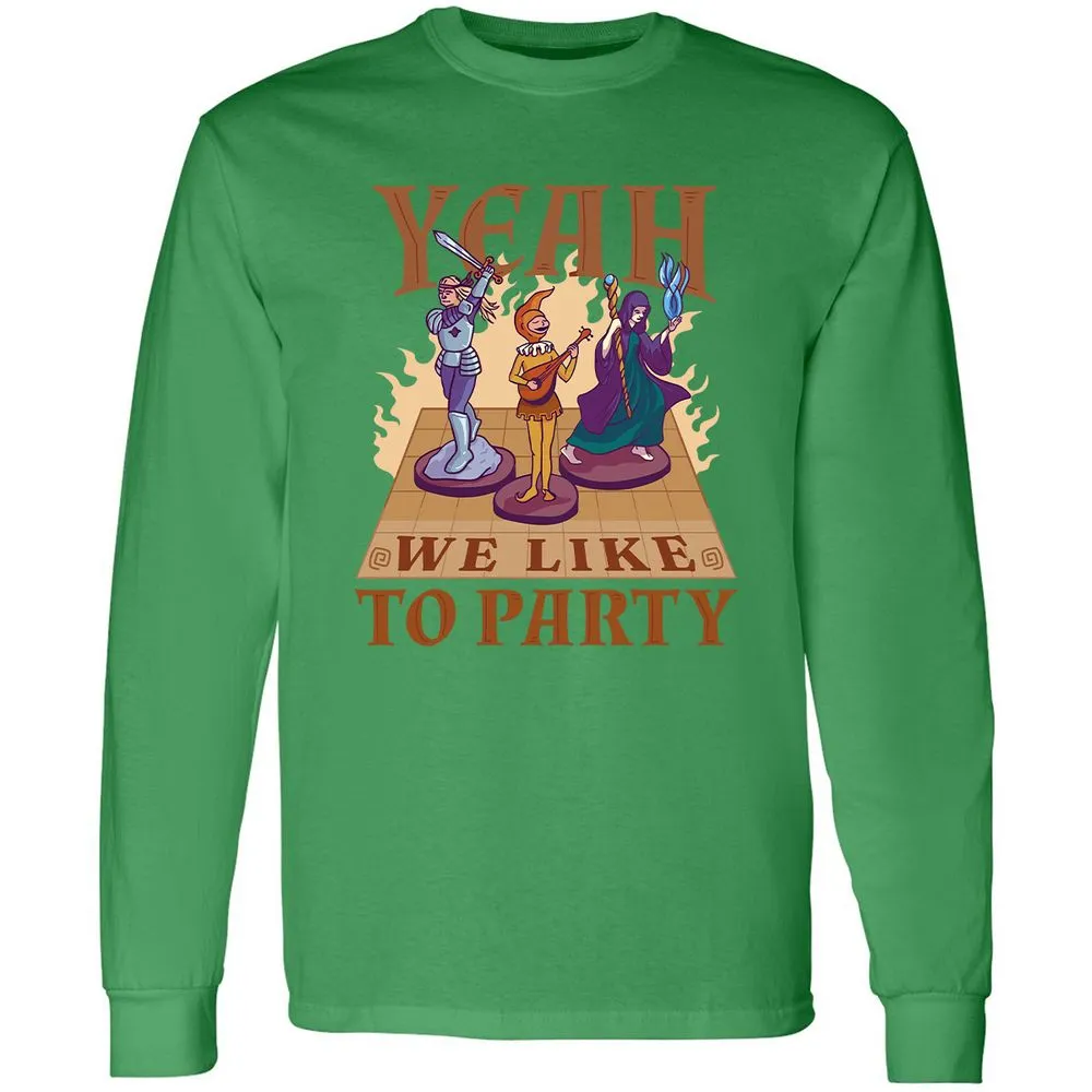 Yeah We Like to Party - Irish Green - 10