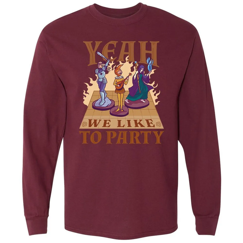 Yeah We Like to Party - Maroon - 11
