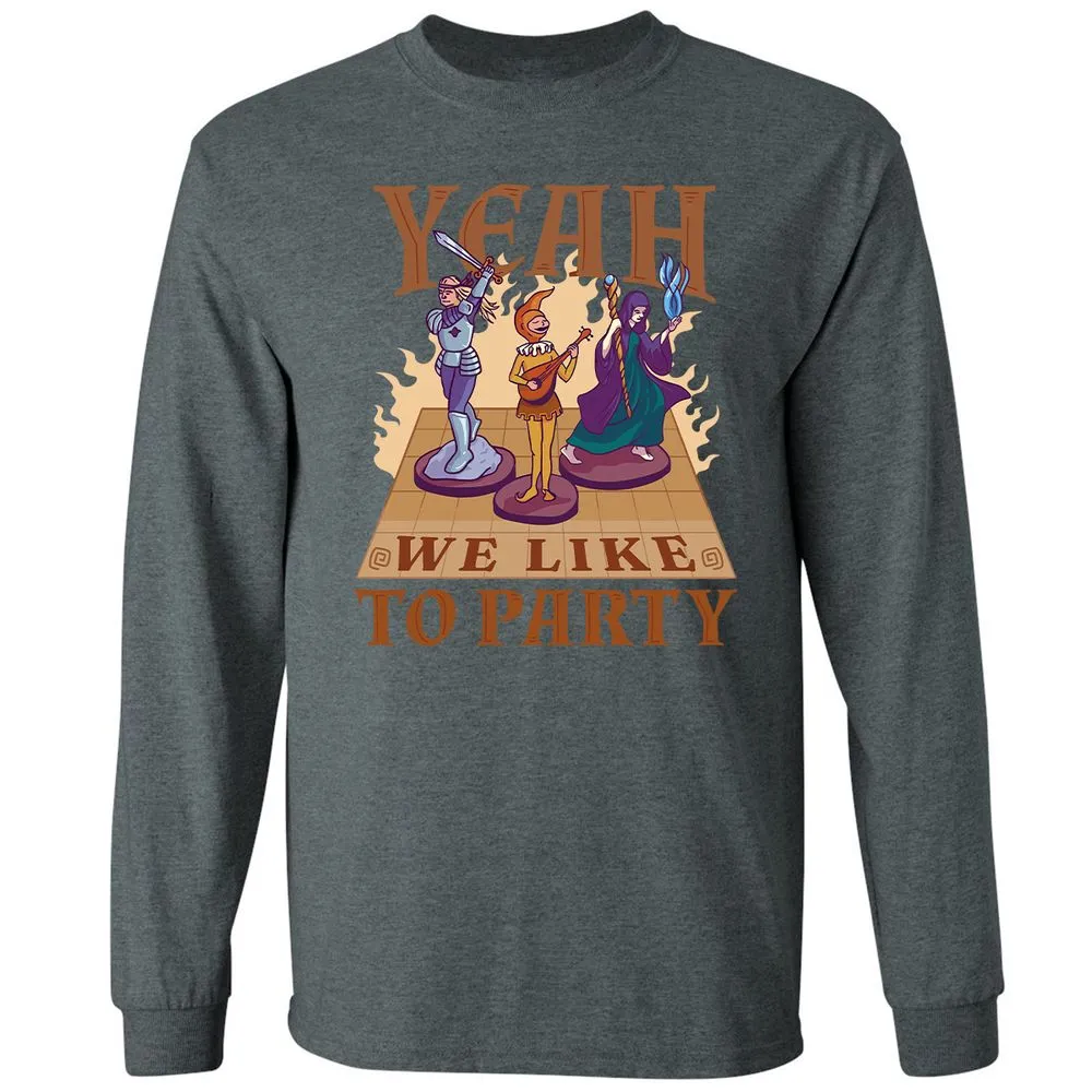 Yeah We Like to Party - Dark Heather - 15