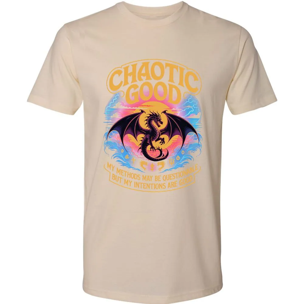 Chaotic Good Premium Unisex T-Shirt - Cream - 14
