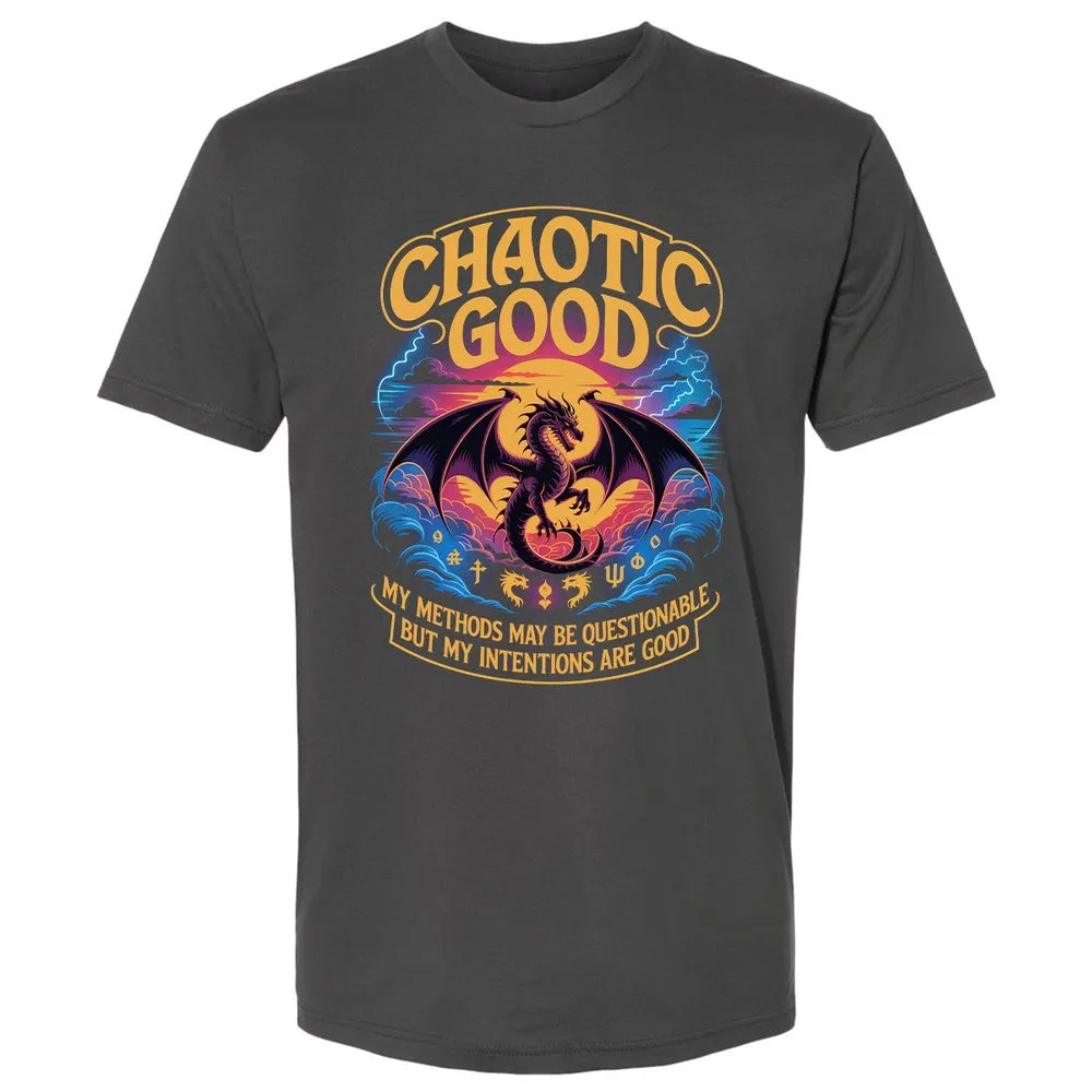 Chaotic Good Premium Unisex T-Shirt - Heavy Metal - 8