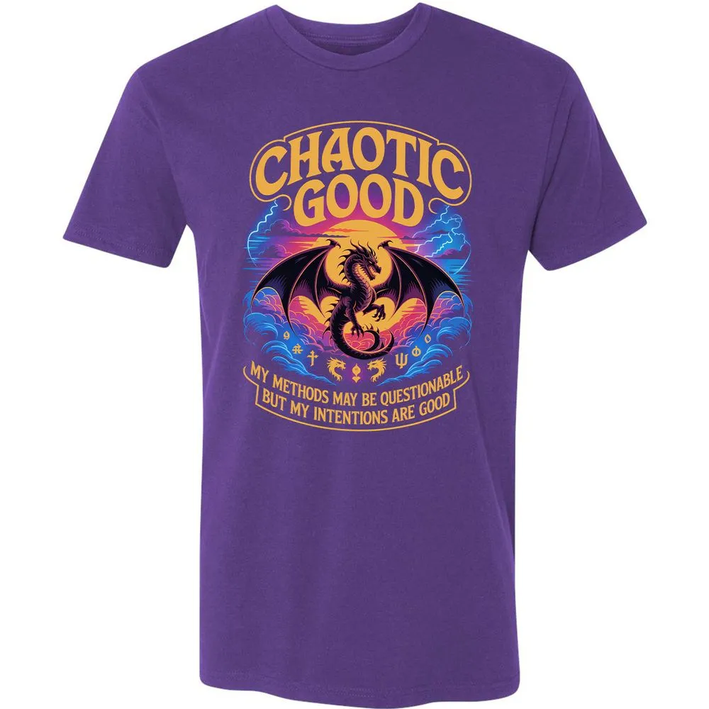 Chaotic Good Premium Unisex T-Shirt - Purple Rush - 7