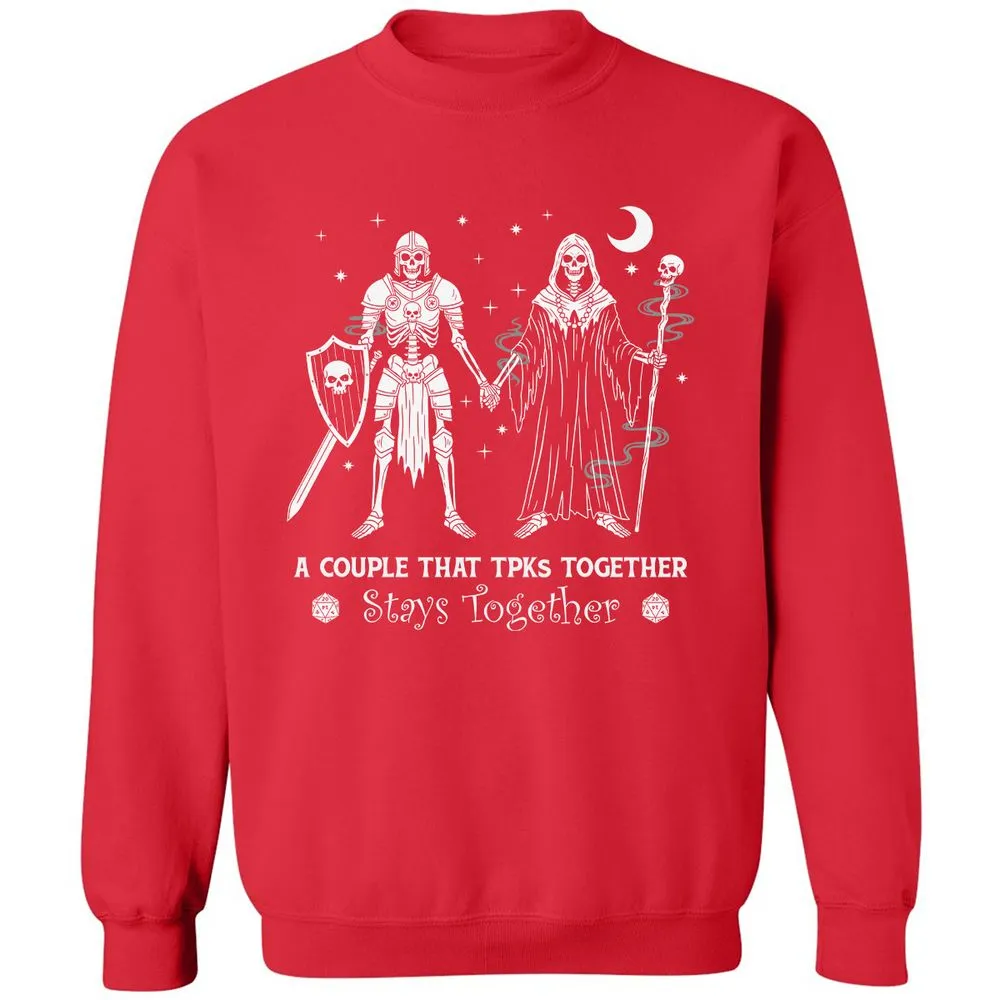 TPK Love – Skeleton Couple - Red - 5