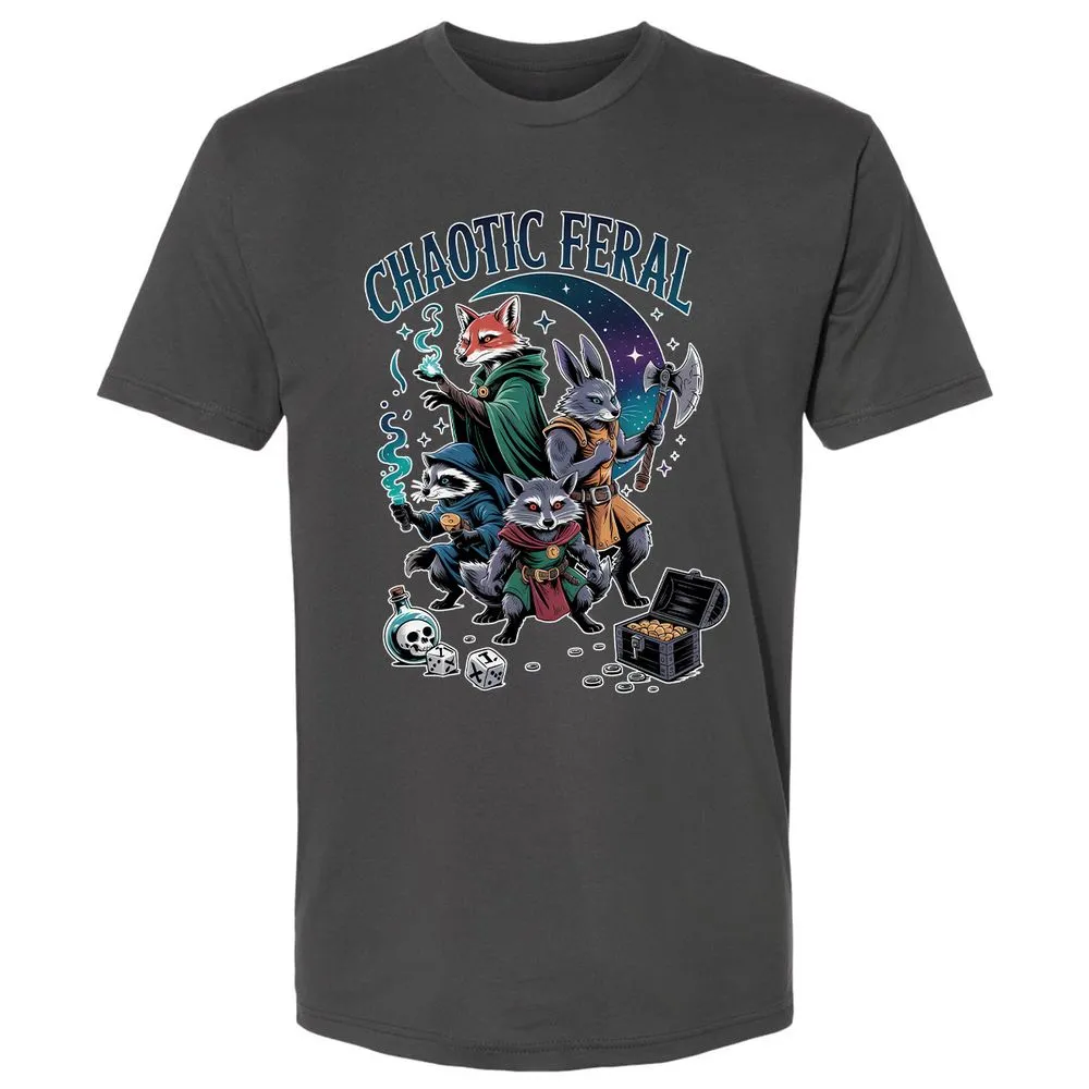 Chaotic Feral Premium Unisex T-Shirt - Heavy Metal - 8