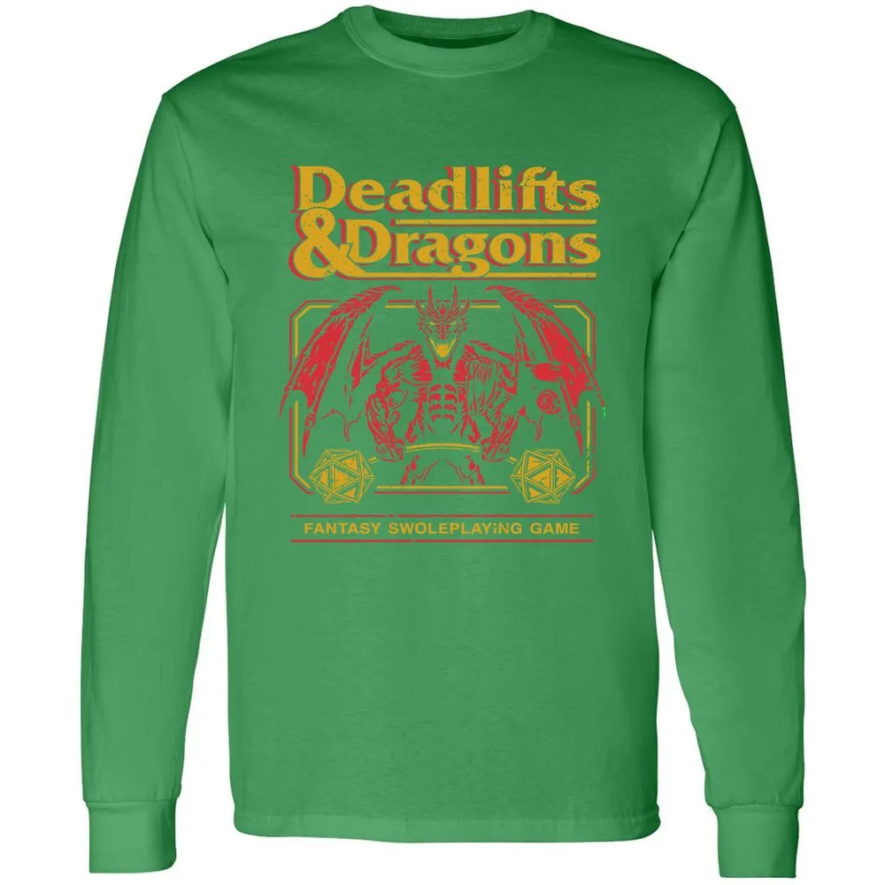 Deadlifts & Dragons - Irish Green - 10