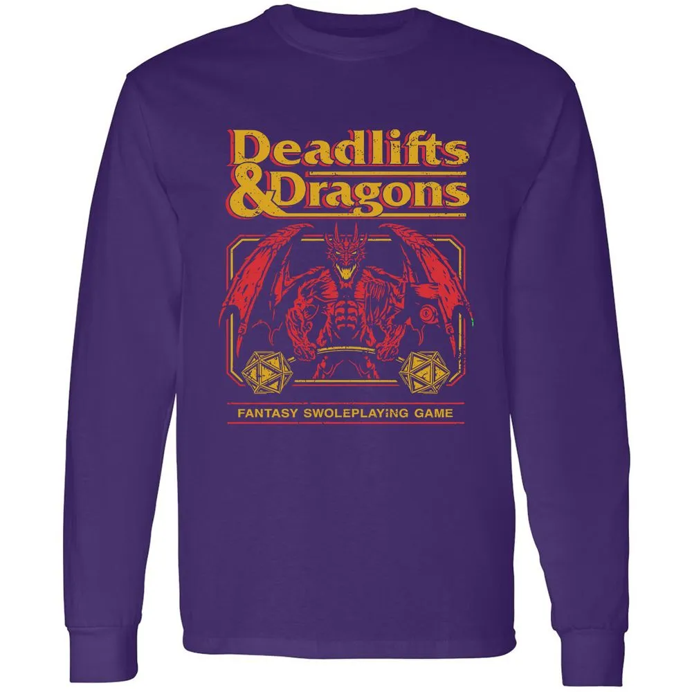 Deadlifts & Dragons - Purple - 13