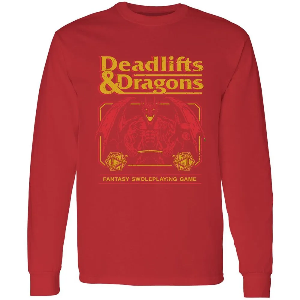 Deadlifts & Dragons - Red - 14