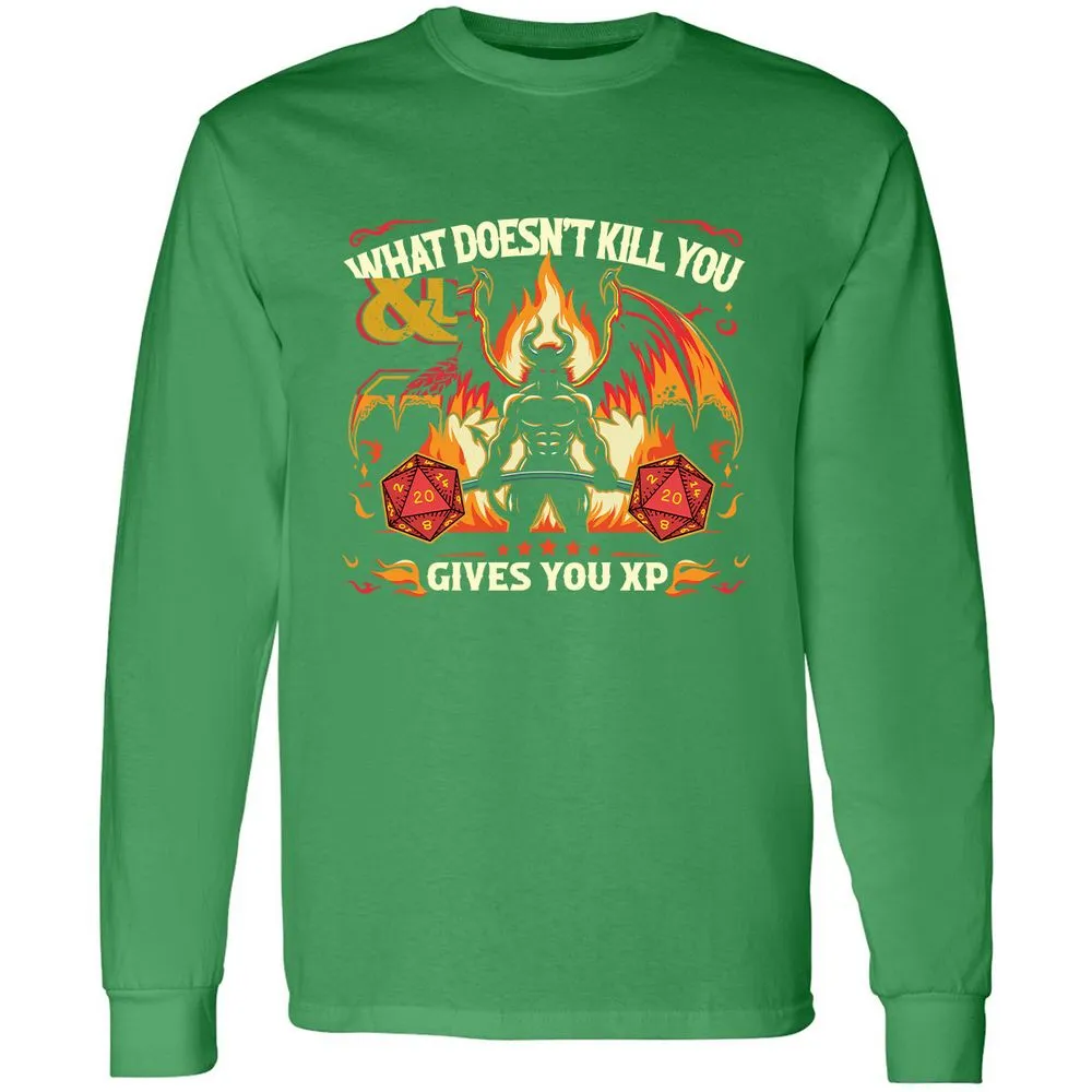 What Doesn’t Kill You Gives You XP - Irish Green - 10