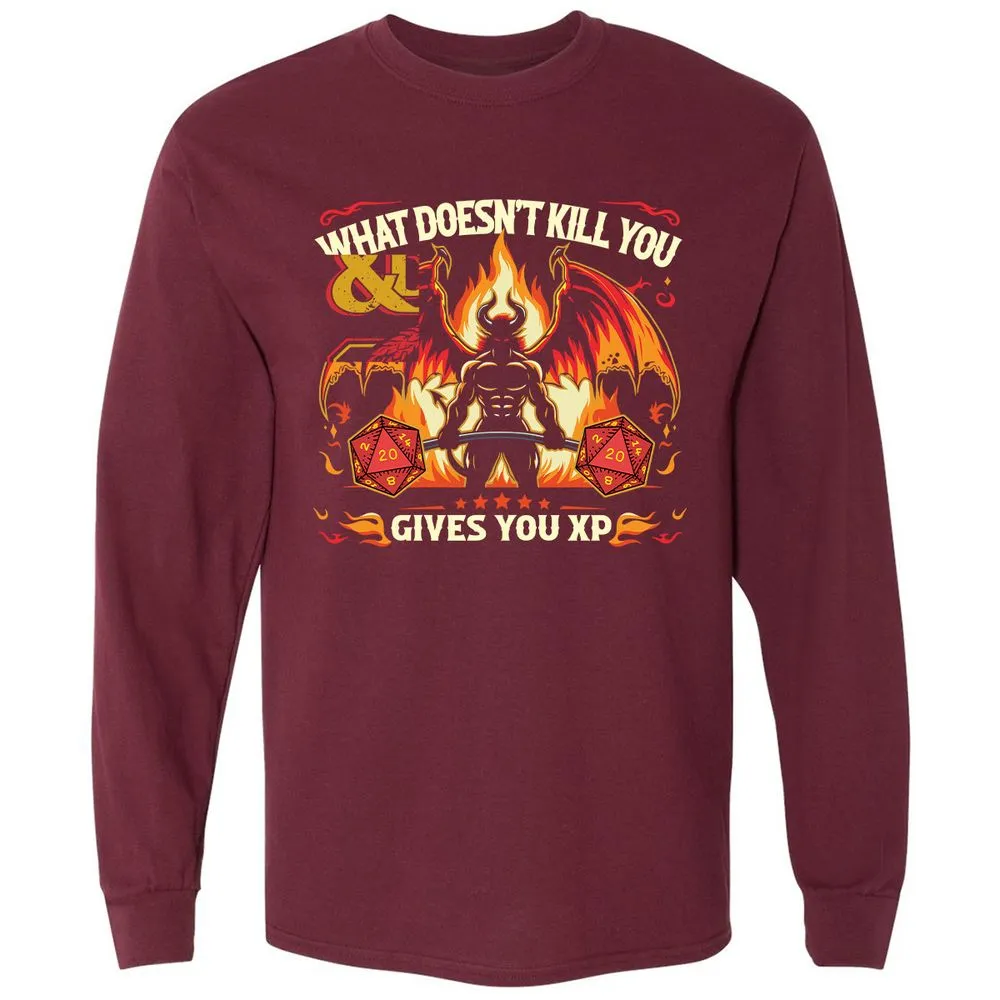 What Doesn’t Kill You Gives You XP - Maroon - 11