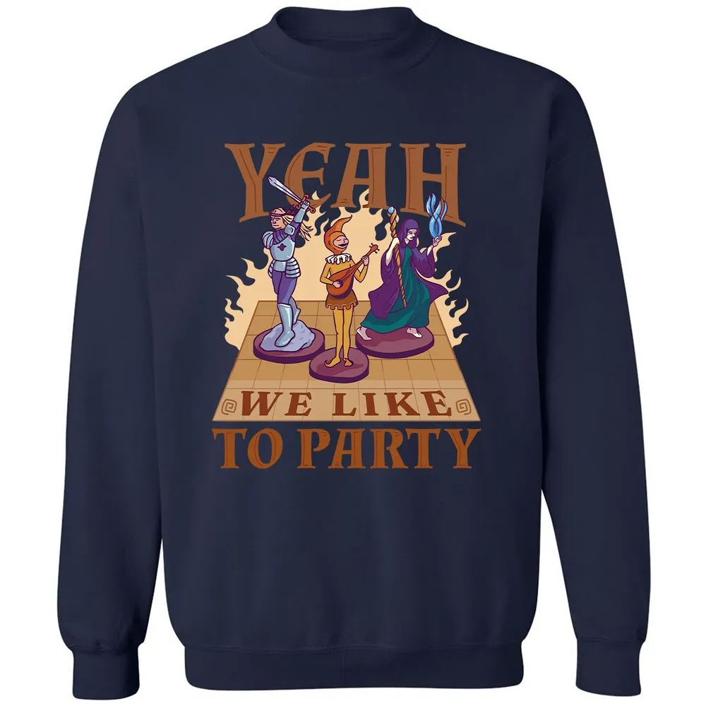 Yeah We Like to Party - Navy - 2