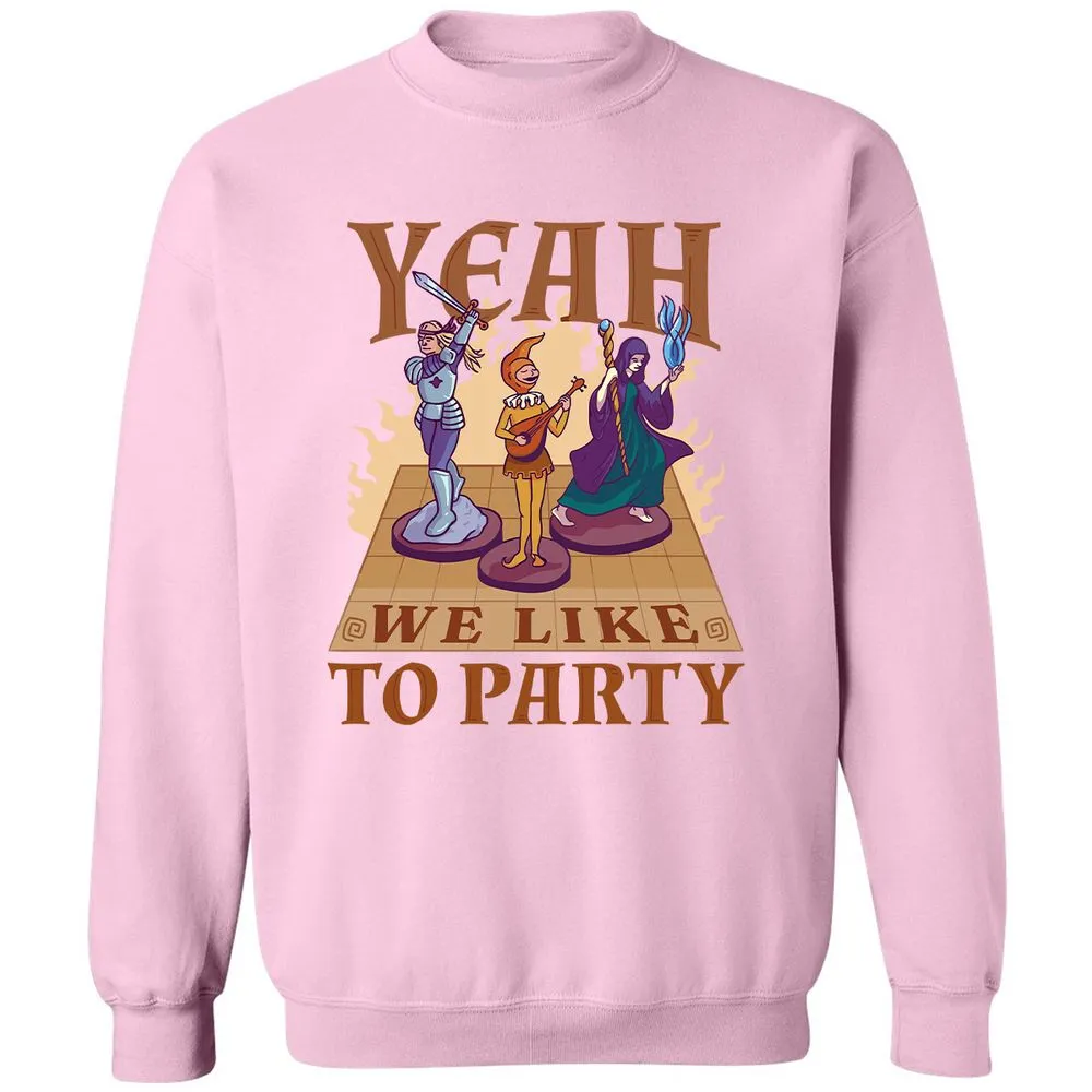 Yeah We Like to Party - Light Pink - 3