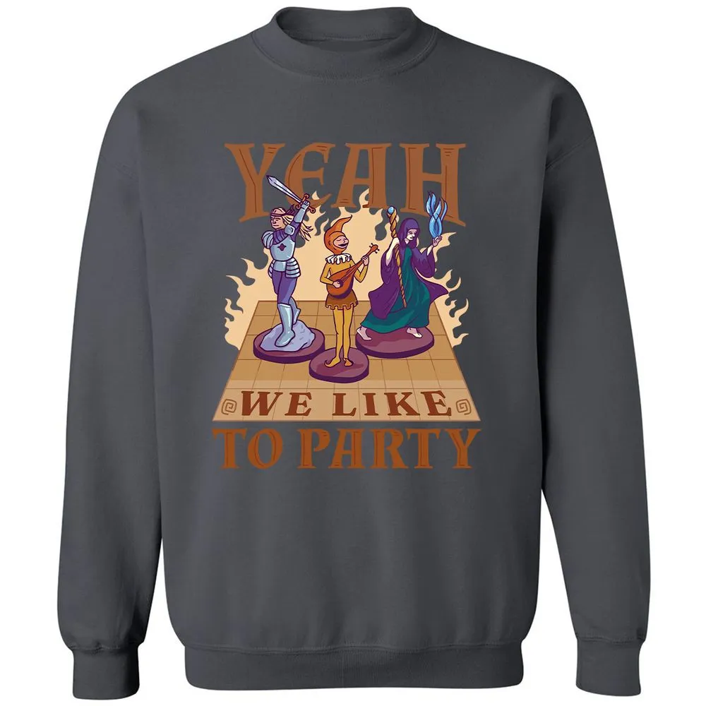 Yeah We Like to Party - Charcoal - 7