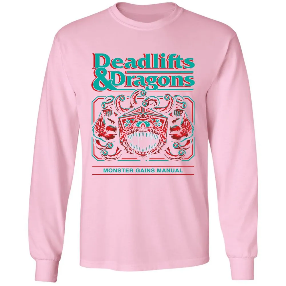 Deadlifts & Dragons Beholder - Light Pink - 3
