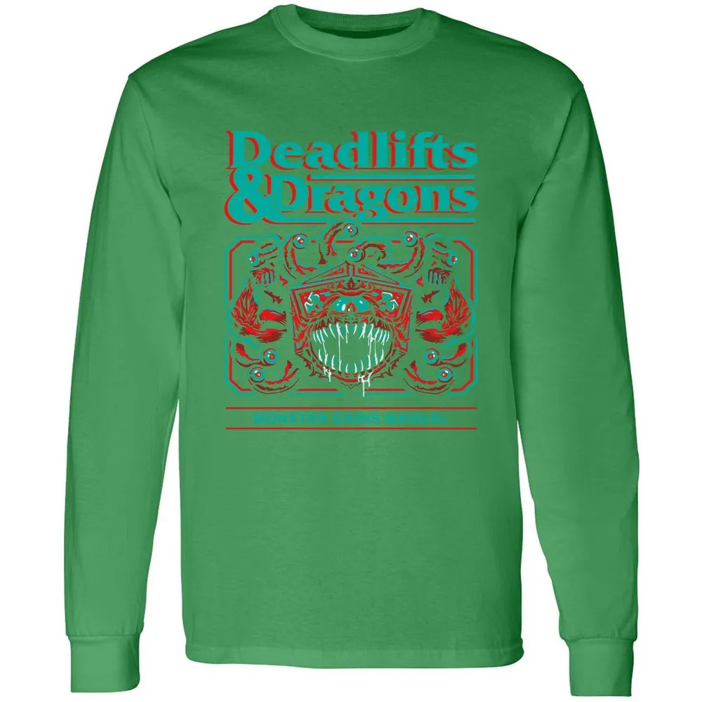 Deadlifts & Dragons Beholder - Irish Green - 10