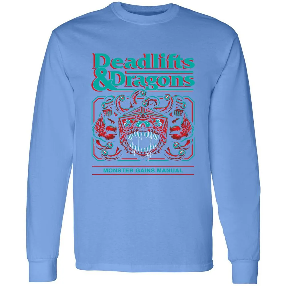 Deadlifts & Dragons Beholder - Carolina Blue - 12