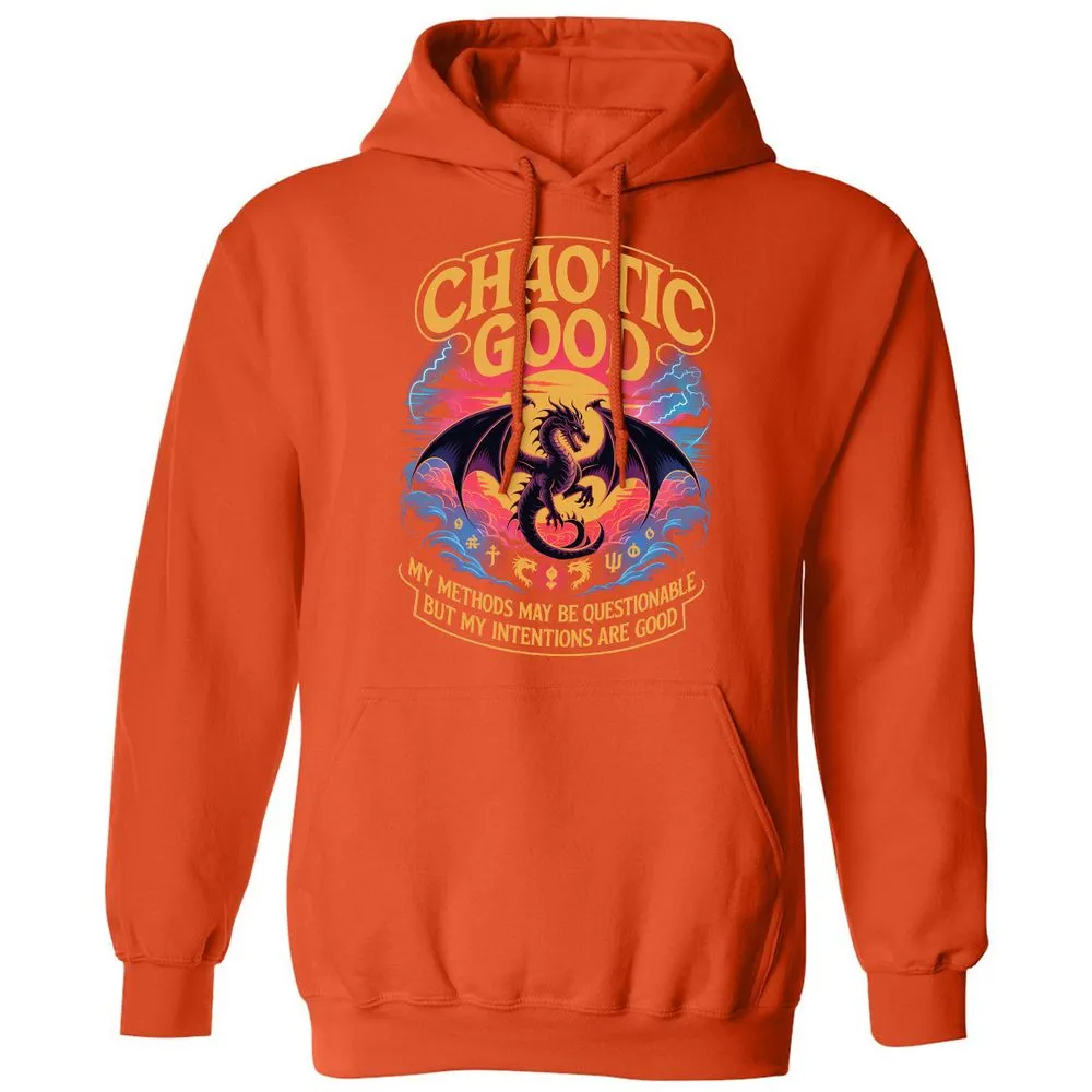 Chaotic Good Classic Unisex Hoodie - Orange - 10