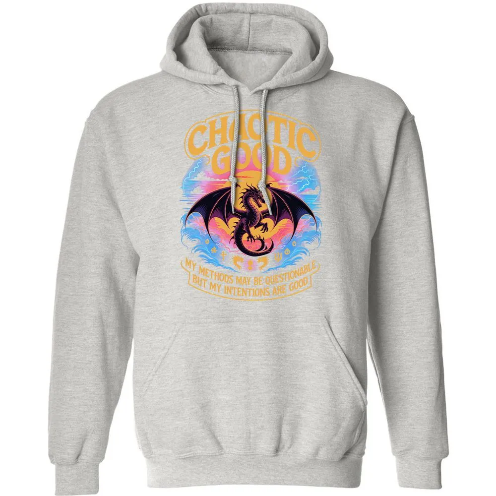 Chaotic Good Classic Unisex Hoodie - Ash - 8