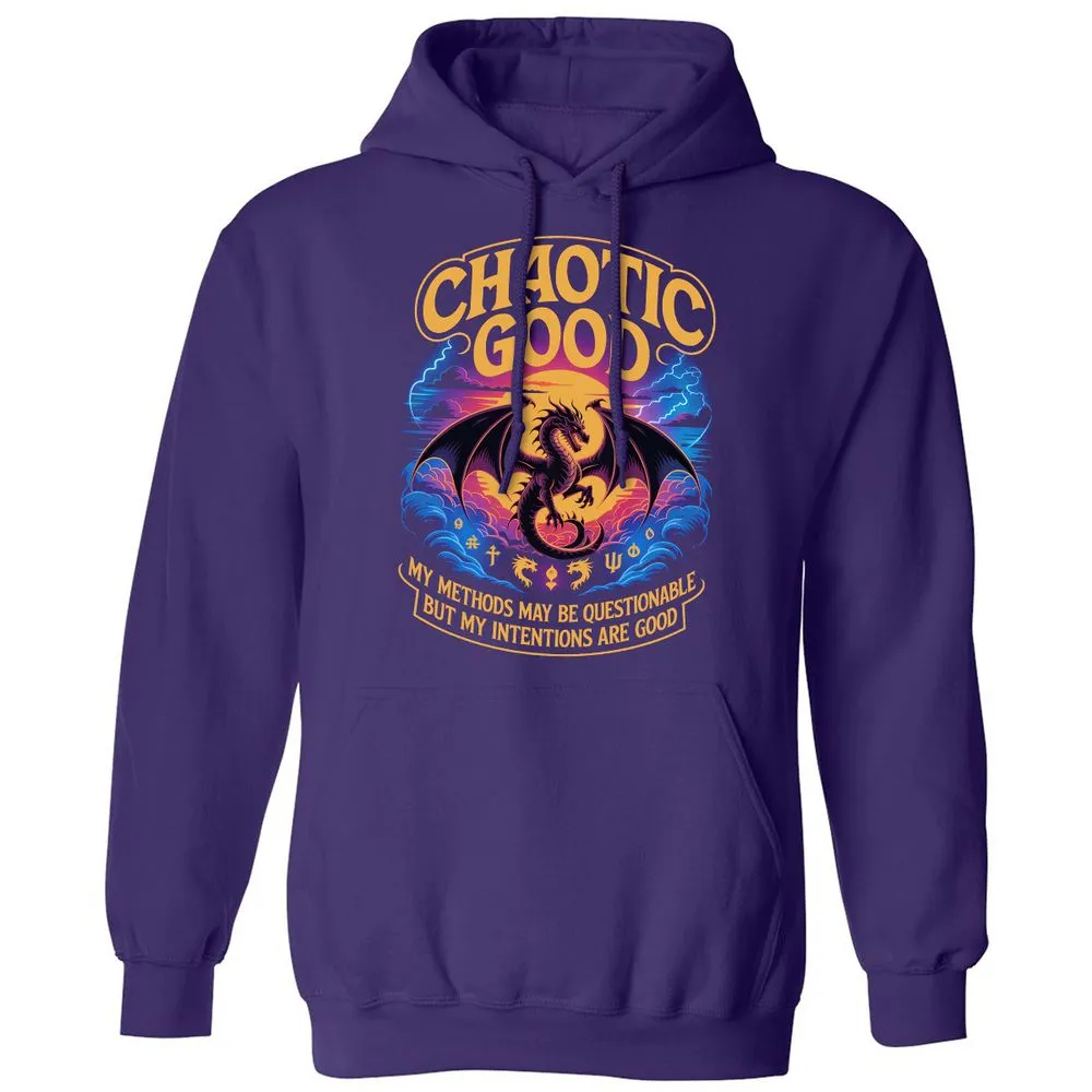 Chaotic Good Classic Unisex Hoodie - Purple - 6