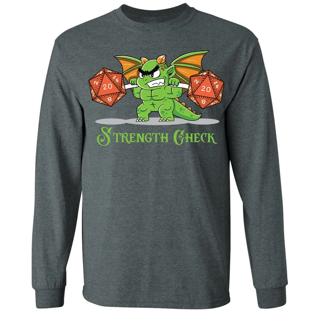 Strength check - Dark Heather - 15
