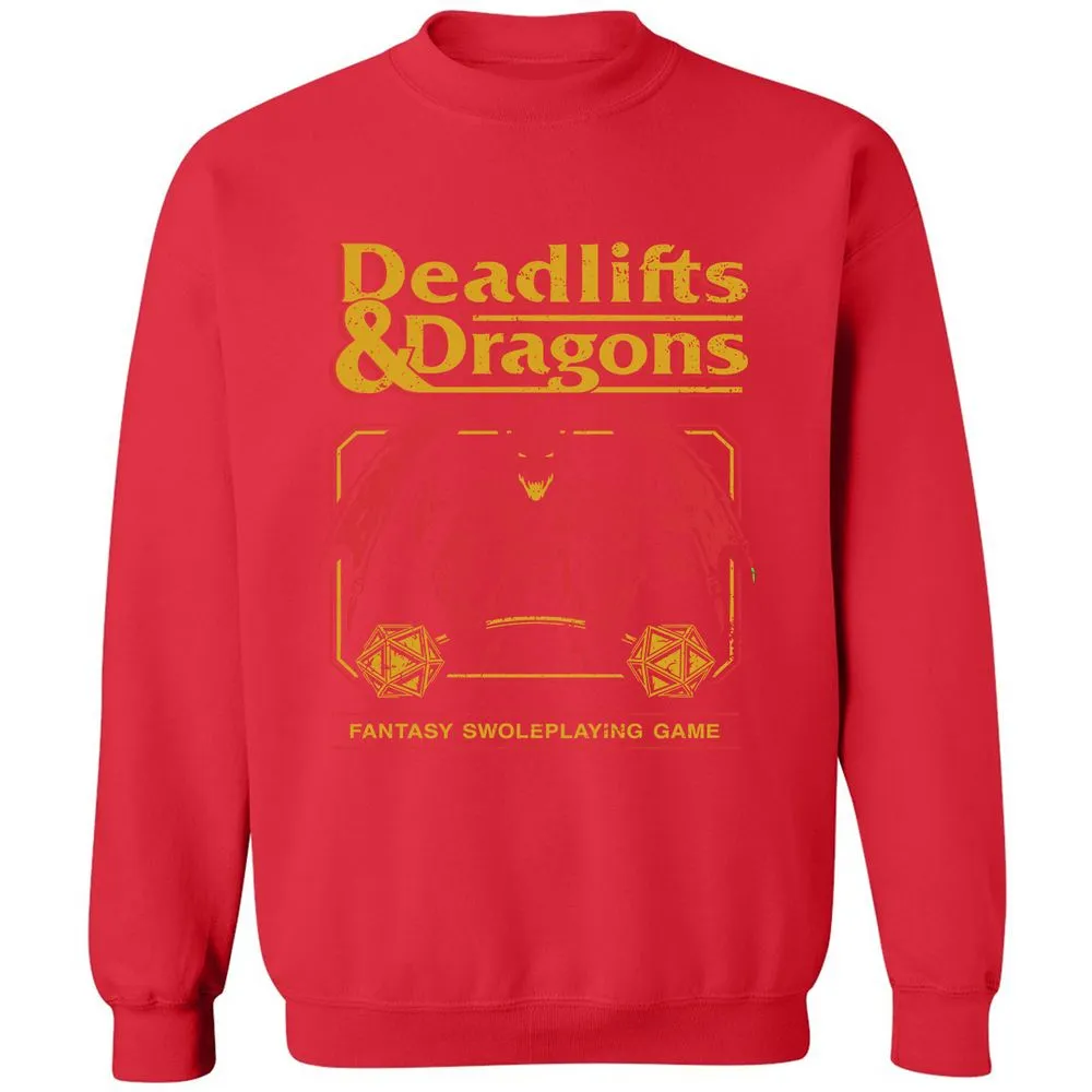Deadlifts & Dragons - Red - 5