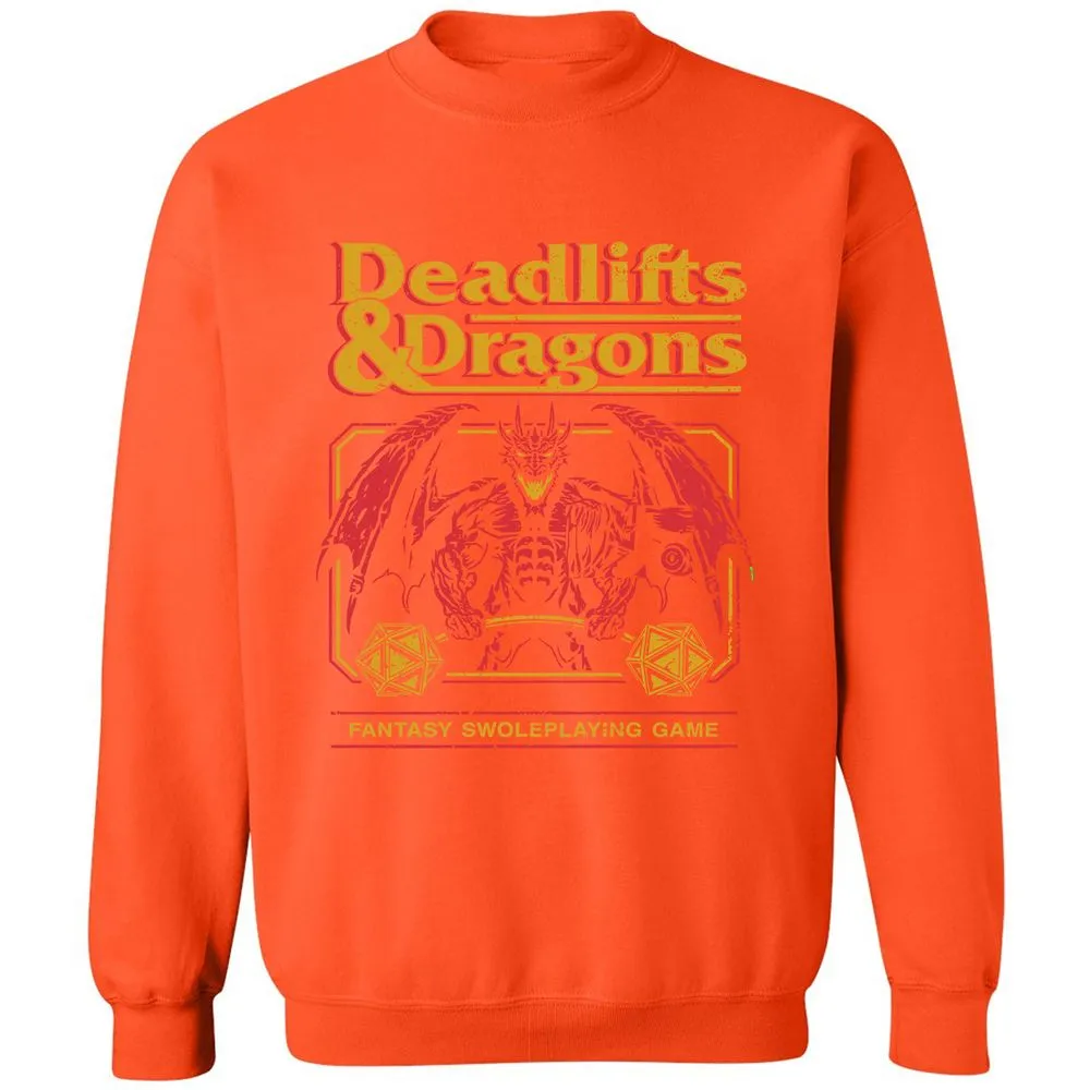 Deadlifts & Dragons - Orange - 10