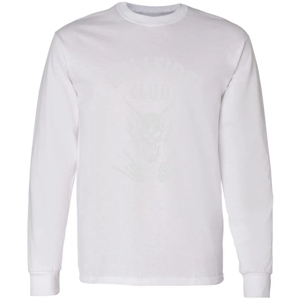 Hellfire Club Long Sleeve T-Shirt - White - 5