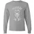Hellfire Club Long Sleeve T-Shirt - Graphite Heather - 6