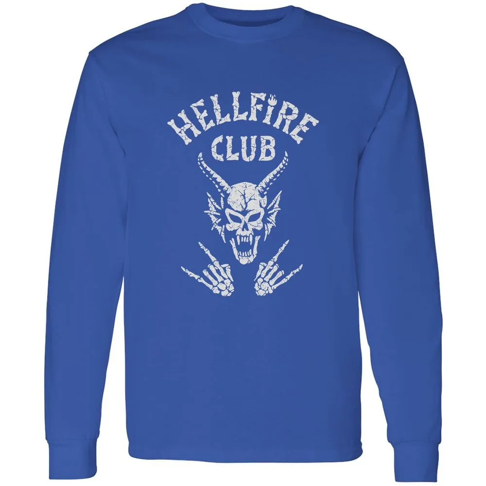 Hellfire Club Long Sleeve T-Shirt - Royal - 8