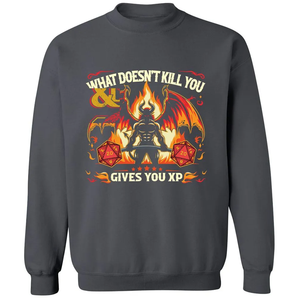 What Doesn’t Kill You Gives You XP - Charcoal - 7