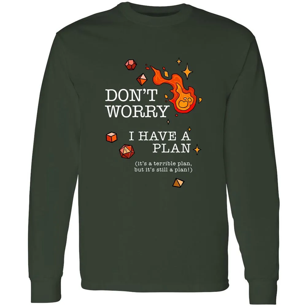 Don’t Worry I Have a Plan - Forest Green - 4
