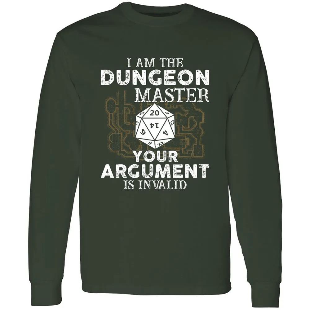 I Am the Dungeon Master – Your Argument Is Invalid - Forest Green - 4